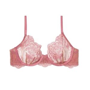 Women’s Soma Embraceable Tattoo Embroidered Perfect Coverage Bra NEW